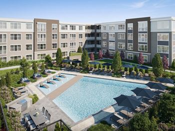 Resort-style pool